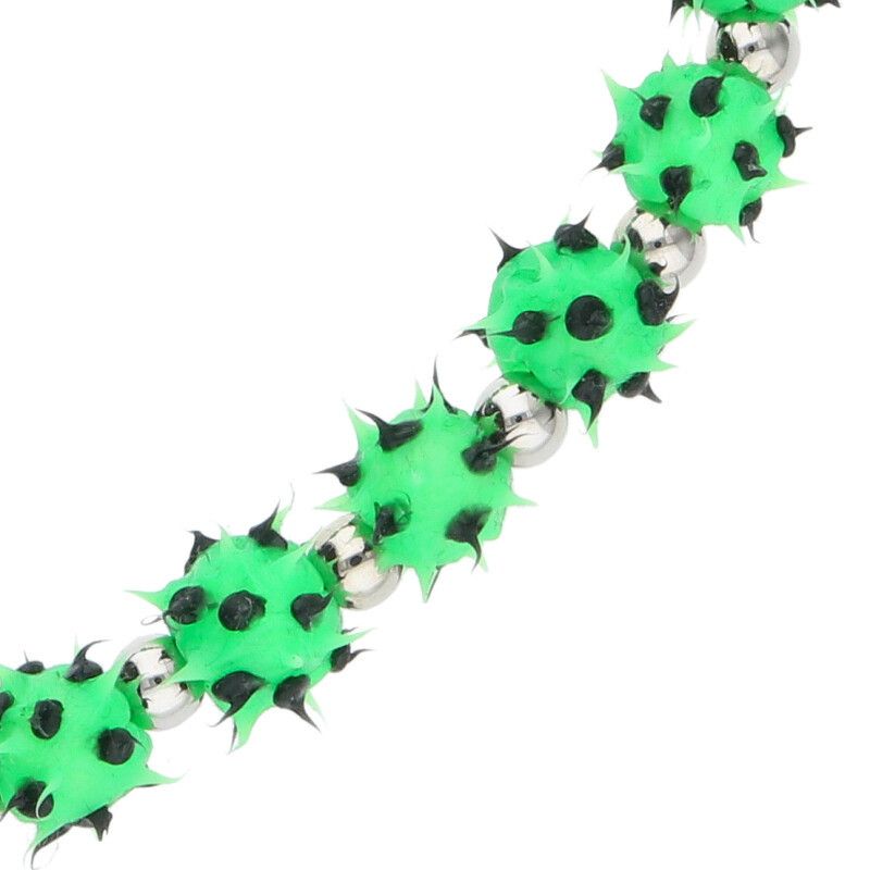 Balenciaga 24AW Malibu Silicon Ball Bracelet Men's