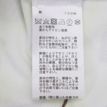 Hermes 23SS Panel Vegetal 100% Cotton Deer Fabric Total Short Sleeve Short