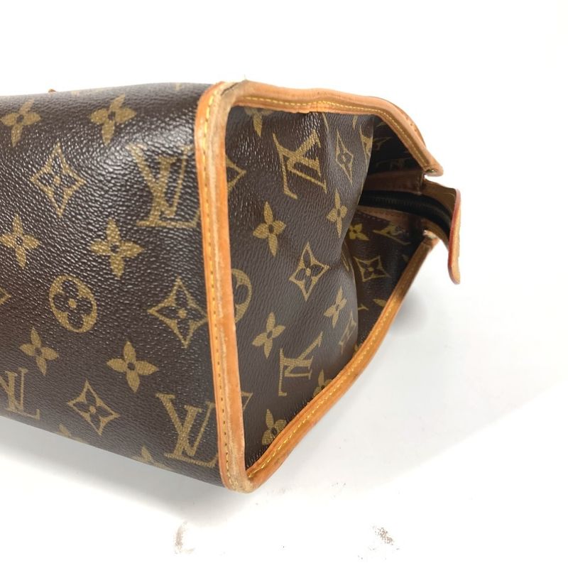 Louis Vuitton Shoulder Bag Popincoeur Luo M40007 Monogram Canvas Brown
