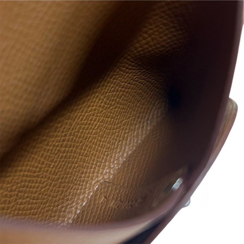 Hermes Coin Case Unisex Bastia Coin Purse Small Men's Women's Hermes B Engraved