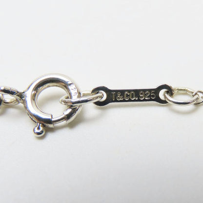 Tiffany & Co Necklace Loving Heart 925 Silver Approx 2.6g Silver Paloma Picasso