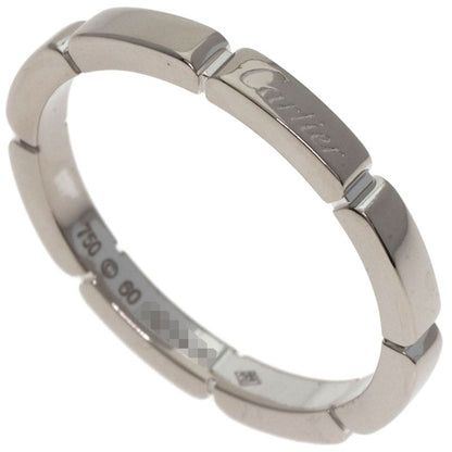 Cartier Maillon Panthère #60 Ring 18K White Gold Unisex