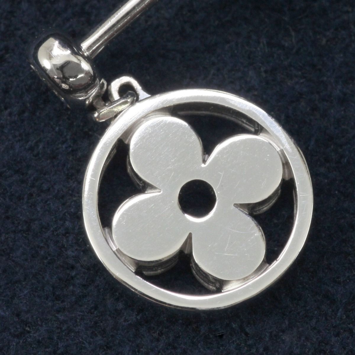 Louis Vuitton Diamond Monogram Ideal Earrings 18k Au750