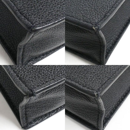 Louis Vuitton Petite Sac Pla 2way Shoulder Bag Monogram Empreinte Black Beige