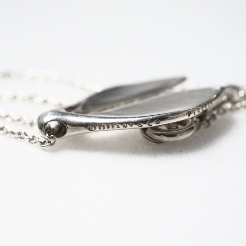 Tiffany & Co Tiffany & Co Vintage Necklace Whaletail Leaf Star Ring Silver