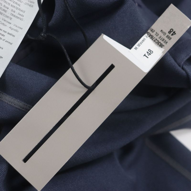 DIOR Homme 24SS 383c276a5641 Gardner's Silk Double Jacket Tailored Jacket Navy