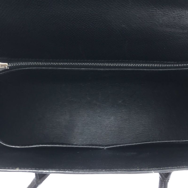 Hermes | Drag 32 G Engraved Silver Hardware Handbag | Black | Women
