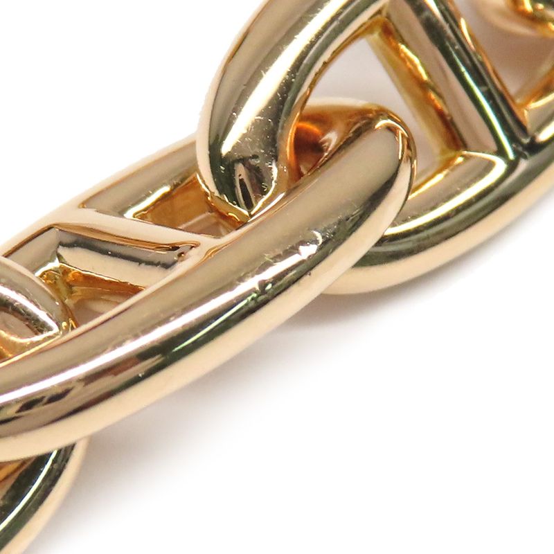 Hermes Bracelet Chaine D'ancre GM 12 Frames 750pg Pink Gold 12 Links