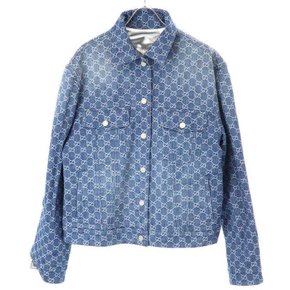 Gucci Sample 22aw GG Reversible Denim Jacket Reversible Over Denim Jacket