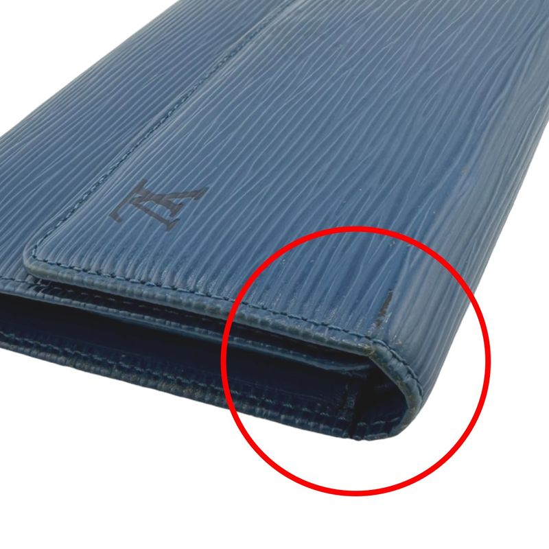 Louis Vuitton M63385 Epi Long Wallet Porte Trésor International Long Wallet