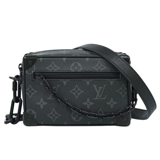 Authentic Louis Vuitton LV Mini Soft Trunk Monogram Eclipse Shoulder Bag