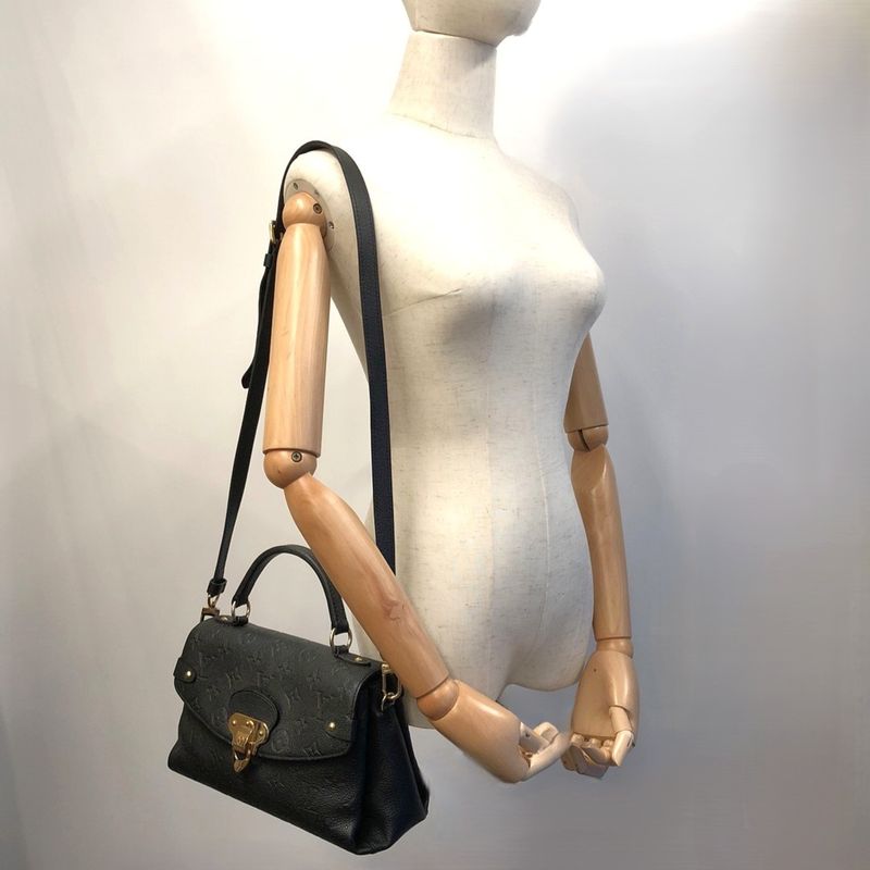 Louis Vuitton Georges BB M53941 Shoulder Bag Handbag 2way Monogram Empreinte