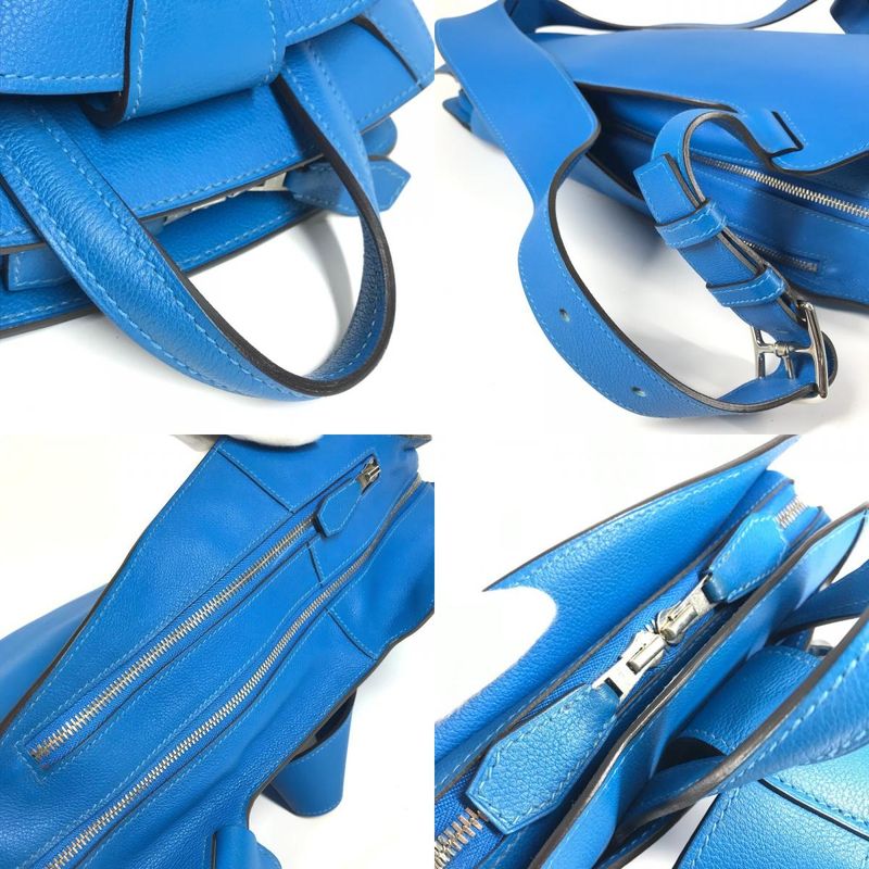 Hermes Backpack Sac Cityback 27 Cityback 27 Evercolor Blue Zanzibar Blue