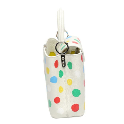 Louis Vuitton M21637 Painted Dot Handbag Capucines BB Yayoi Kusama Shoulder Bag