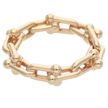 Tiffany & Co Hardwear Hardware 18K Pink Goldring Men's Size 6