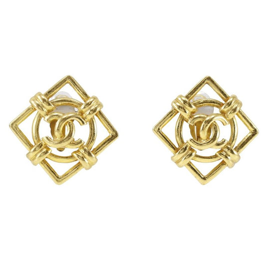 Chanel Gold Plated 29 Ladies 18.7g Earring