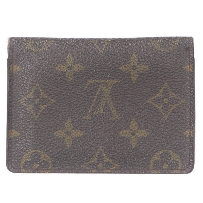 Louis Vuitton M60533 Porte 2 Carte Vertical Monogram Card Case For Men