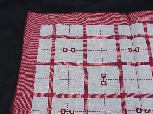 Gucci Horsebit 100% Cotton Scarf Handkerchief Women White And Pink Ar5806