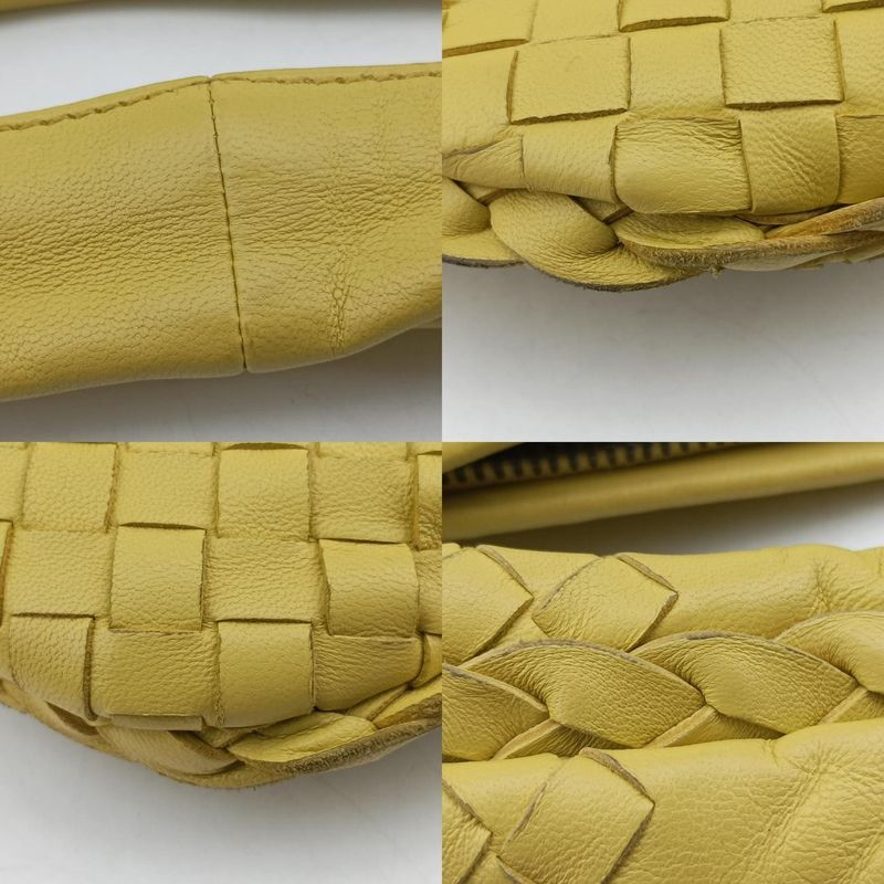 Bottega Veneta Intrecciato Yellow Lambskin B01451144f