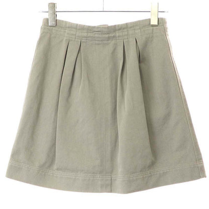 Fendi 22aw Baguette 25th Anniversary Cotton Drill Skirt Fq7439 Am34 Beige 38