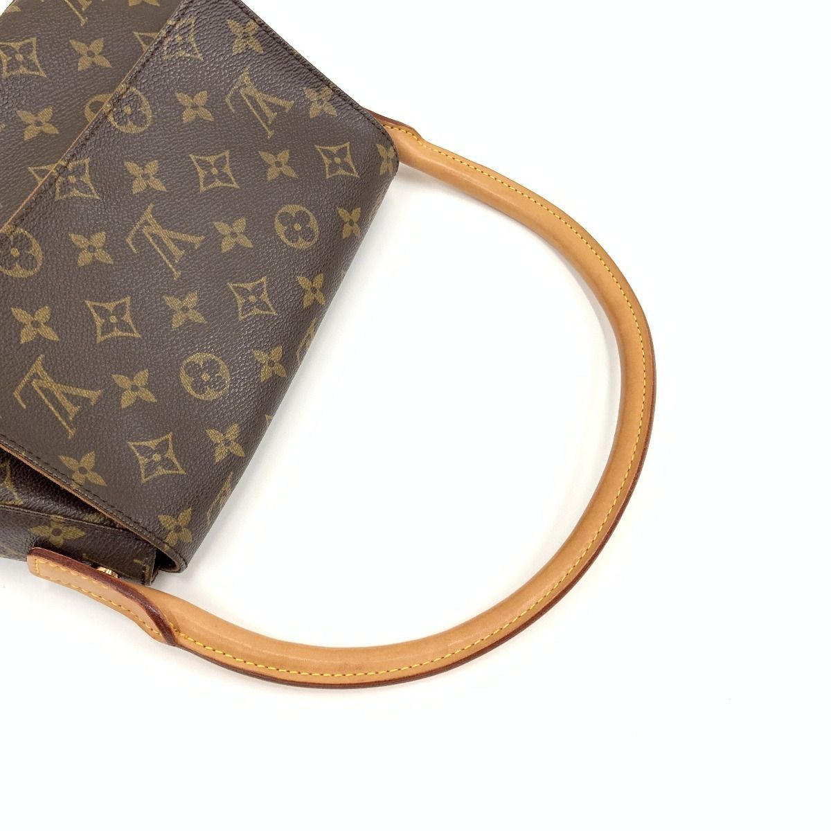 Louis Vuitton Monogram Mini Looping Semi-Shoulder Bag M51147 Brown