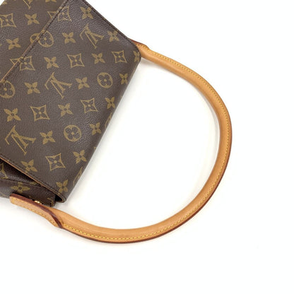 Louis Vuitton Monogram Mini Looping Semi-Shoulder Bag M51147 Brown