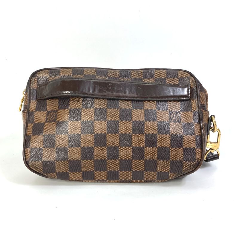 Louis Vuitton Second Bag Pochette Saint Paul N41219 Damier Canvas Ebène Brown