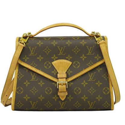 Authentic Louis Vuitton LV Bel Air Monogram 2WAY Shoulder Bag Handbag Pochette