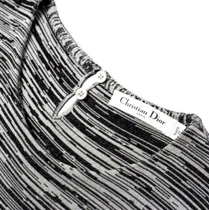 DIOR Dress Size 44 Sleeveless Knit Allover Midi 20230509 Gn2977