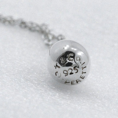 Tiffany & Co Teardrop Elsa Peretti 925 Silver Ladies 2.6g Necklace