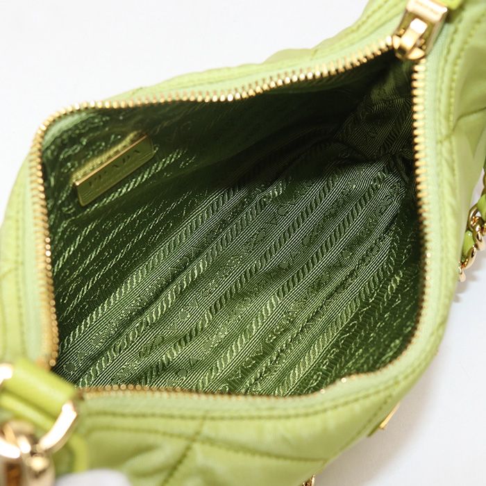 Prada Mini Bag Re-edition 1995 1bc204 2AOS F0v96 Shoulder Bag Nylon Leather