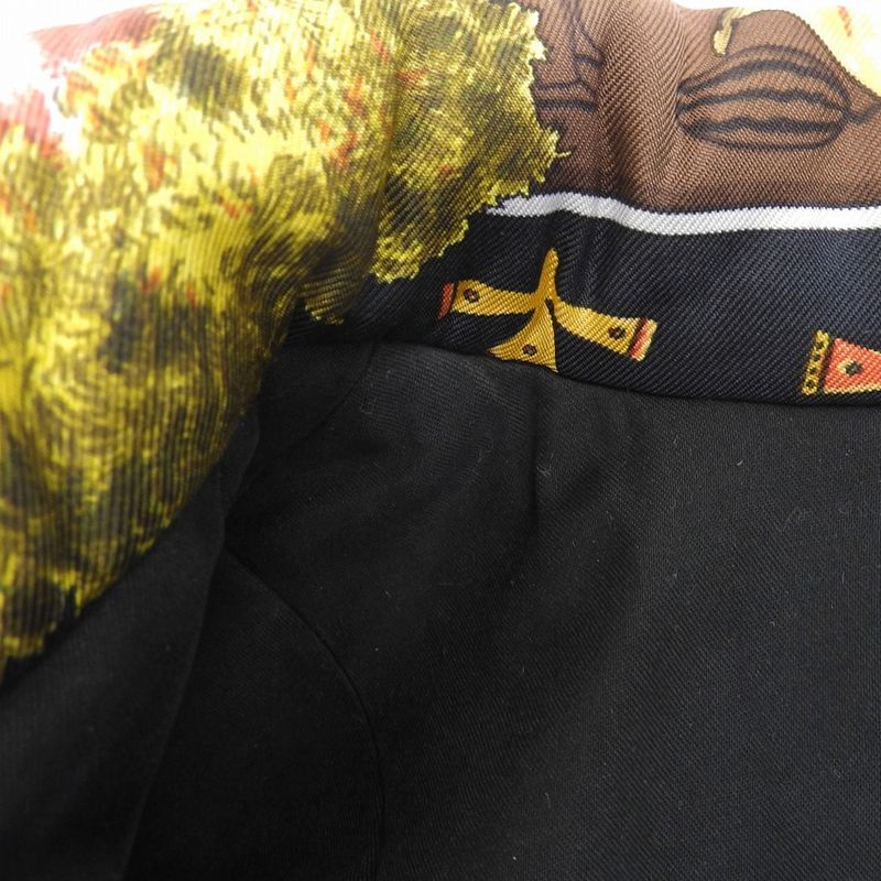Hermes Margiela Period Mythologies Des Hommes Brown Men's Legends Twill Silk