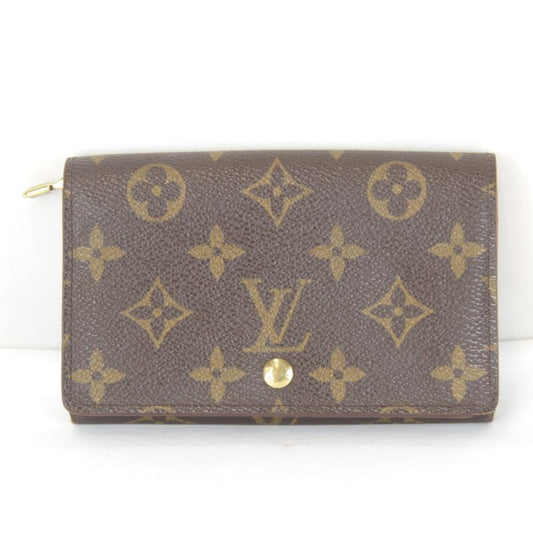 Louis Vuitton Porte Monet Vieux Trésor M61730 Bifold Wallet Monogram