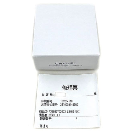Chanel Bracelet Gold Color Stone Coco Mark No5