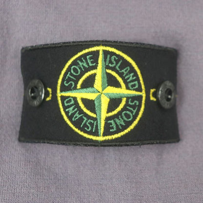 stone Island Stone Island 88% Wool Logo Patch Mock Neck Long Sleeve Knitwear