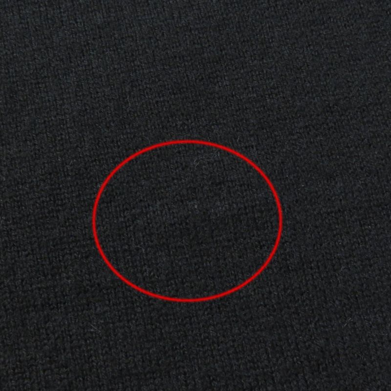 Hermes Serie Hardware Short Sleeve Knit Dress With Buttons Leather Black 36