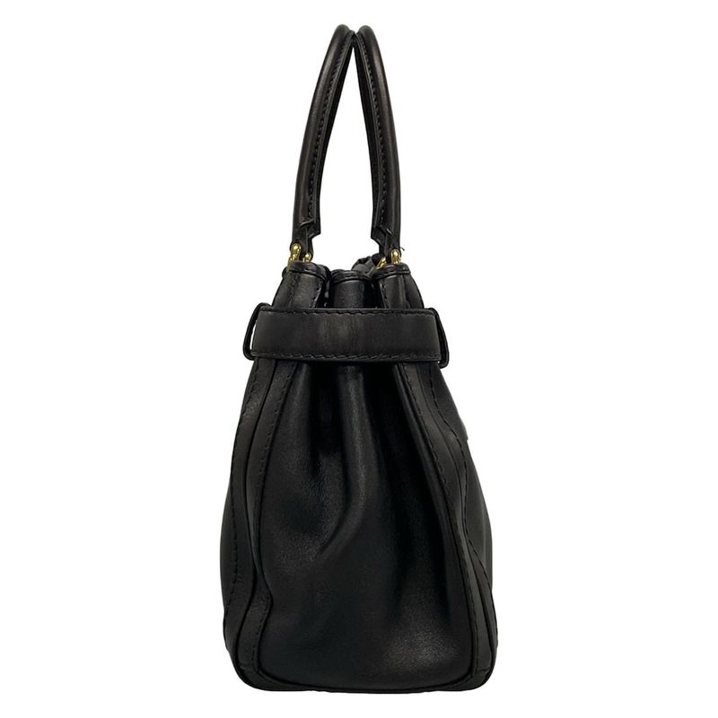Gucci GG Running Tote 247183 Black Leather