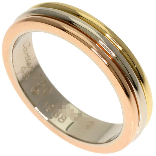 Cartier Three Color #48 Ring / Rings 18K Yellow Gold 18K Pink Gold 18K White