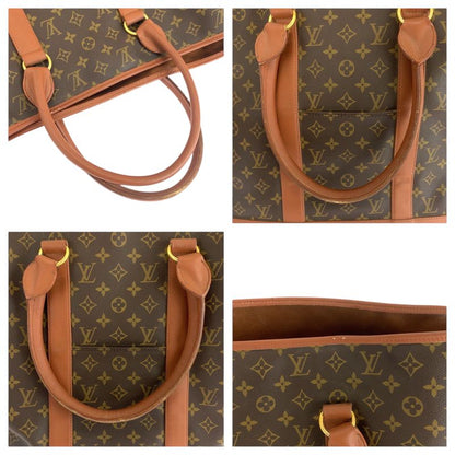 Louis Vuitton Monogram Sac Weekend GM Brown PVC M42420 Tote Bag Shoulder Bag