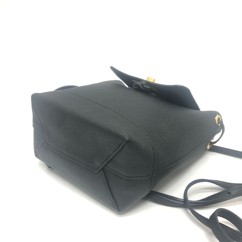 Louis Vuitton Backpack Sac Lock Me M54573 Leather Black