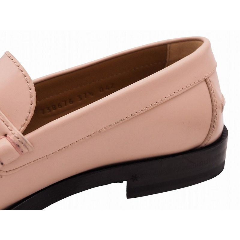 Gucci Interlocking G Women's Loafer Shoes Interlocking G Cutout Pink Black