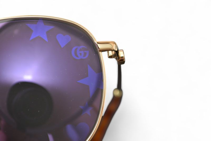 Gucci Sunglasses Eyewear Gucci Dimmable Sunglasses Gg1419sk 004 60□15-145 Gold