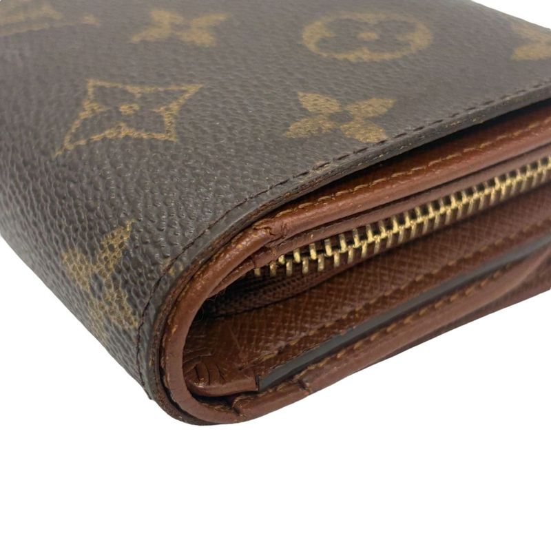 3146 Louis Vuitton Porte Monet Vieux Trésor Monogram M61730 Foldable Wallet