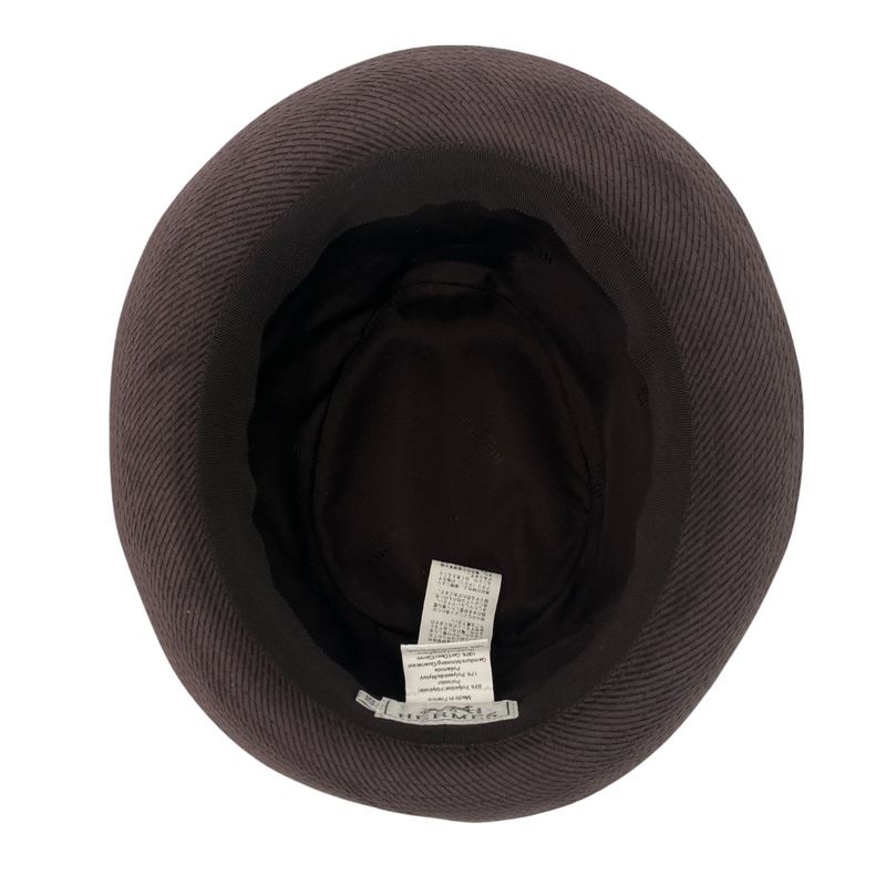 Hermes 2022 Corduroy Hat Purple Men's