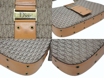 Dior Bag Street Chic Trotter Line Beige Brown Gold — view 7