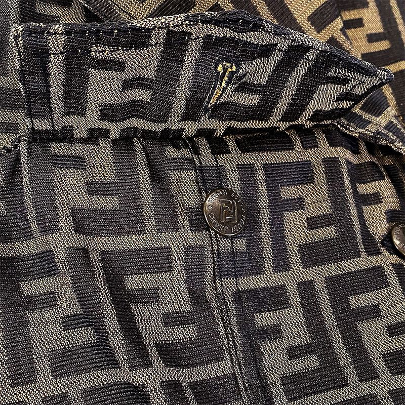Fendi Zucca Pattern Size 40 Vest