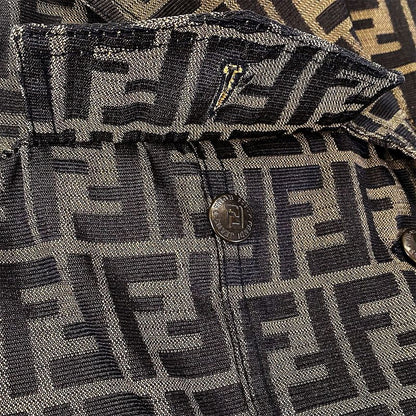 Fendi Zucca Pattern Size 40 Vest
