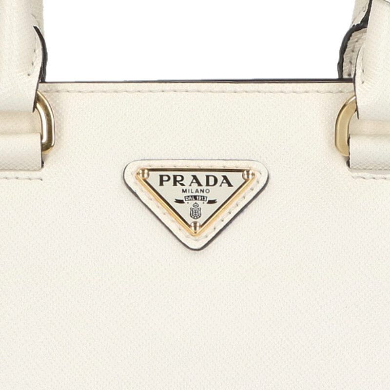 Prada 1ba380 Saffiano Leather 2WAY Shoulder Bag Men's