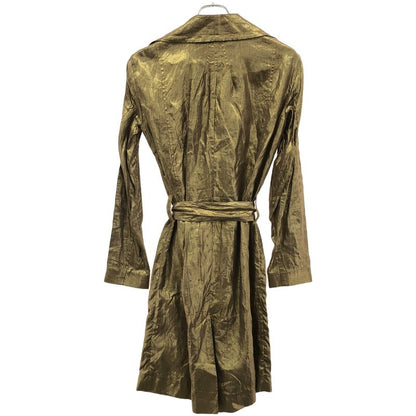 Christian Dior Shiny Linen Coat 7c12088070 Gold F38
