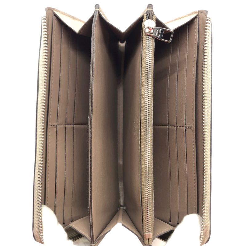 0723 Louis Vuitton Beige Portefeuille Comete M60147 Long Wallet